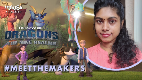 MEET THE MAKERS | Vinotha Sivakumar, ANIMATION ARTIST, TALKS ABOUT HER EXPERIENCE ON DRAGONS: THE NINE REALMS
