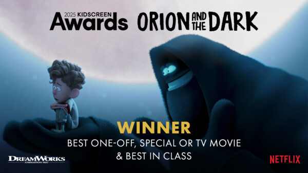 Celebrating Orion and The Dark's Wins at the Kidscreen Awards